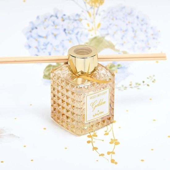 bbbbbbbbbbΜπομπονιέρες βάπτισης αρωματικό χώρου σκαλιστό golden 50ml Soap Tales