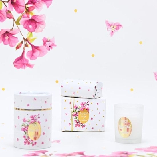 bbbbbbbbbbΜπομπονιέρες βάπτισης κερί Soap Tales Σαπούνι pink veil 100gr