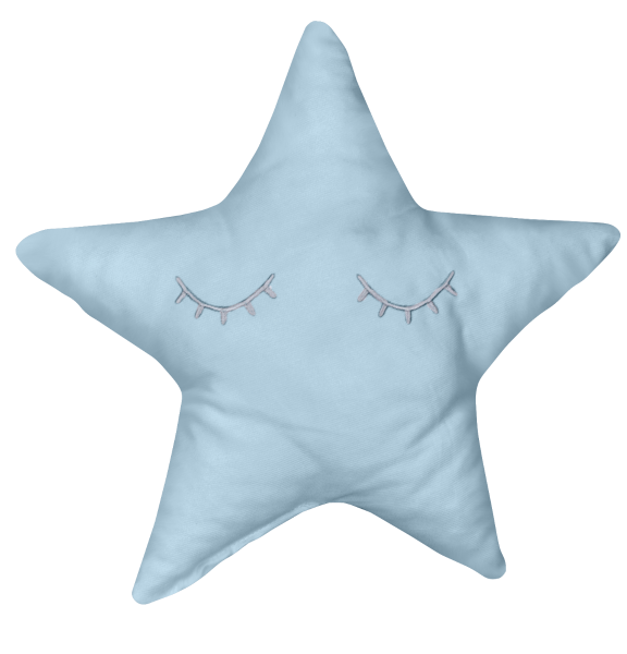 bbbbbbbbbbBaby Oliver Μαξιλαράκι Βελουτέ -Σιέλ