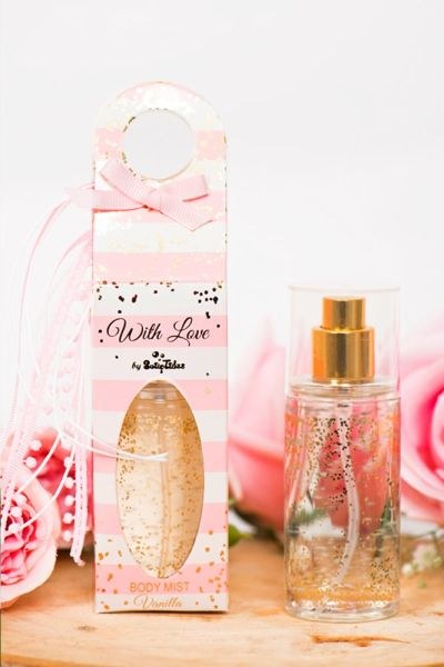 bbbbbbbbbbBody Mist Ροζ Ριγέ Vanilla