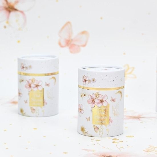 bbbbbbbbbbΜπομπονιέρες βάπτισης κερί Soap Tales pink blossom