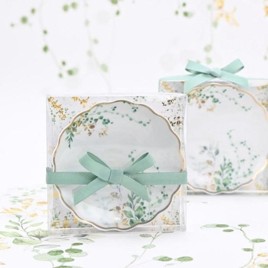 bbbbbbbbbbΜπομπονιέρες βάπτισης πιατάκι πορσελάνη eden Soap Tales