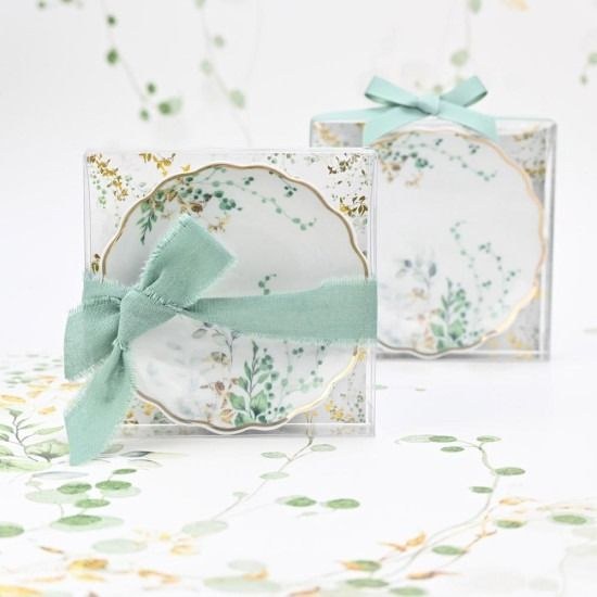 bbbbbbbbbbΜπομπονιέρες βάπτισης πιατάκι πορσελάνη eden Soap Tales