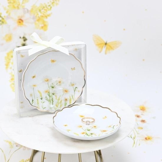 bbbbbbbbbbΜπομπονιέρες βάπτισης πιατάκι πορσελάνη daisy Soap Tales