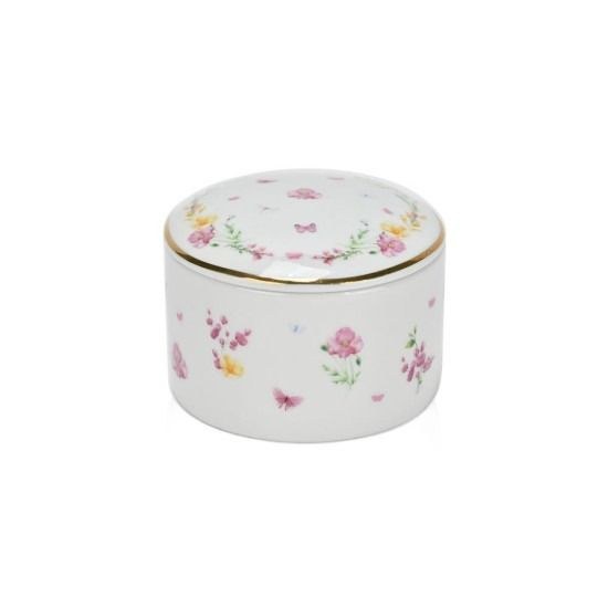 bbbbbbbbbbΜπομπονιέρες βάπτισης μπιζουτιέρα από πορσελάνη pink fleur Soap Tales