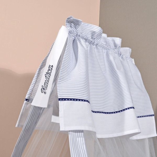 bbbbbbbbbbNautica σετ προίκας γκρι ριγέ