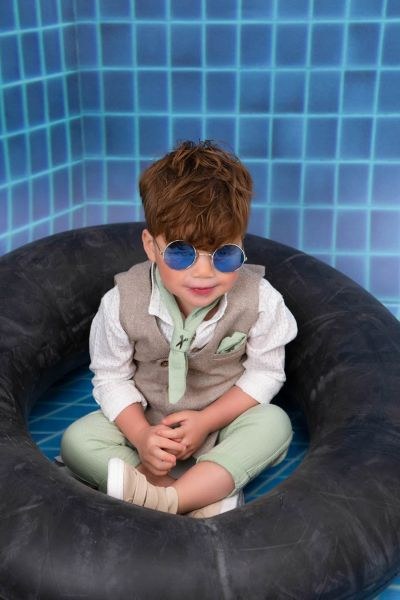 bbbbbbbbbbΒαπτιστικά ρούχα για αγόρι Bambolino Renos