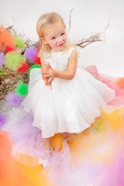 bbbbbbbbbbΒαπτιστικά ρούχα για κορίτσι Bambolino Sunset