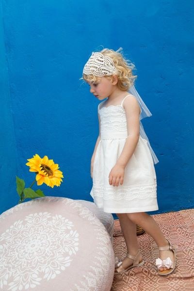 bbbbbbbbbbΒαπτιστικά ρούχα για κορίτσι Bambolino Alexia