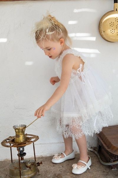 bbbbbbbbbbΒαπτιστικά ρούχα για κορίτσι Bambolino Irianthi