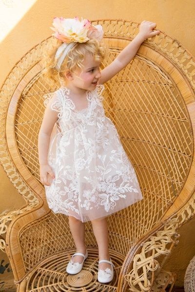 bbbbbbbbbbΒαπτιστικά ρούχα για κορίτσι Bambolino Erasmia