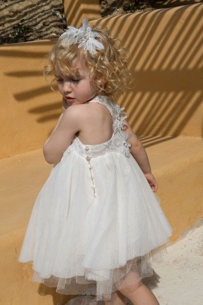 bbbbbbbbbbΒαπτιστικά ρούχα για κορίτσι Bambolino Zaxarenia