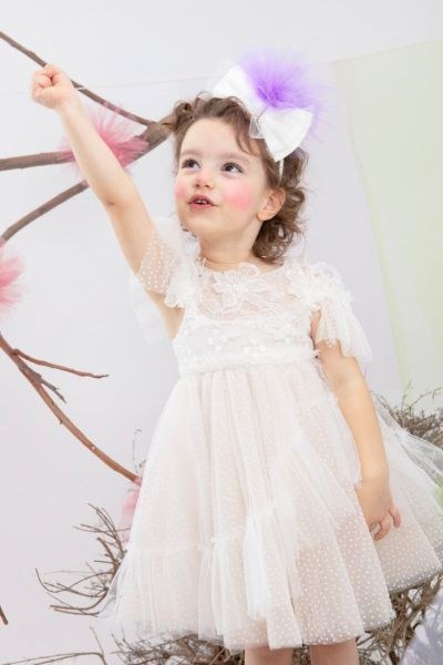 bbbbbbbbbbΒαπτιστικά ρούχα για κορίτσι Bambolino Zoitsa