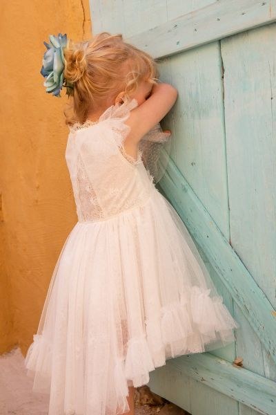 bbbbbbbbbbΒαπτιστικά ρούχα για κορίτσι Bambolino Thomais