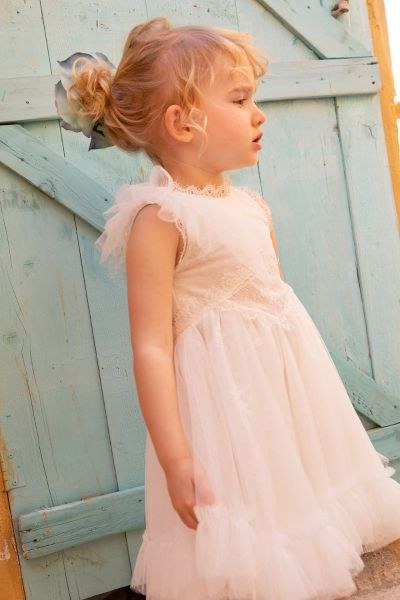 bbbbbbbbbbΒαπτιστικά ρούχα για κορίτσι Bambolino Thomais