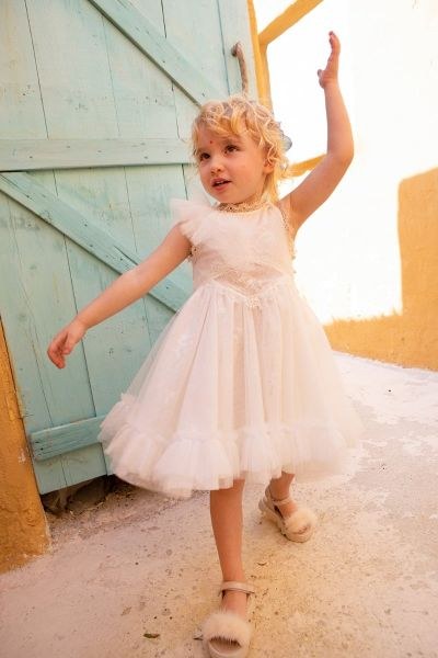 bbbbbbbbbbΒαπτιστικά ρούχα για κορίτσι Bambolino Thomais