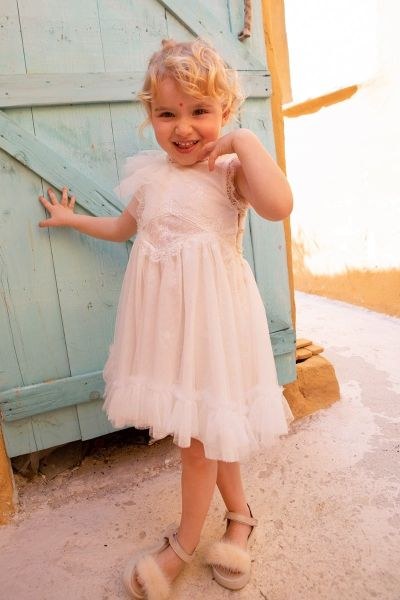 bbbbbbbbbbΒαπτιστικά ρούχα για κορίτσι Bambolino Thomais