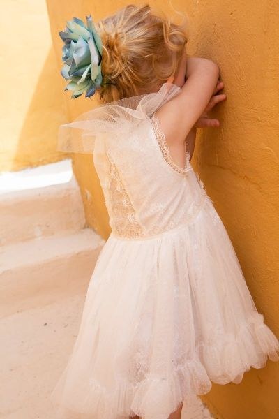 bbbbbbbbbbΒαπτιστικά ρούχα για κορίτσι Bambolino Thomais