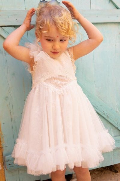 bbbbbbbbbbΒαπτιστικά ρούχα για κορίτσι Bambolino Thomais