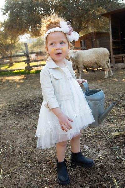 bbbbbbbbbbΒαπτιστικά ρούχα για κορίτσι Bambolino Scarlett