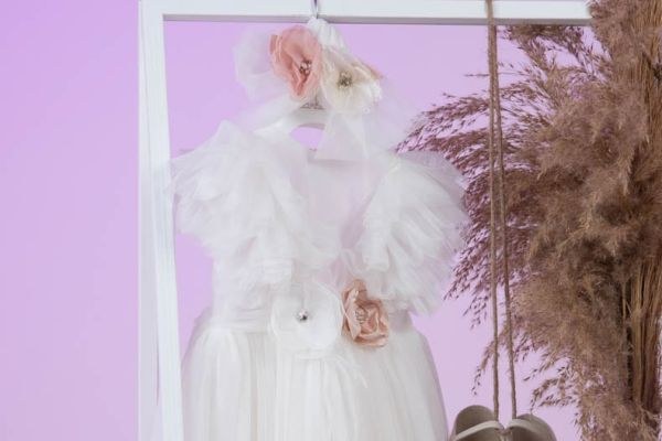 bbbbbbbbbbΒαπτιστικά ρούχα για κορίτσι Bambolino Nina