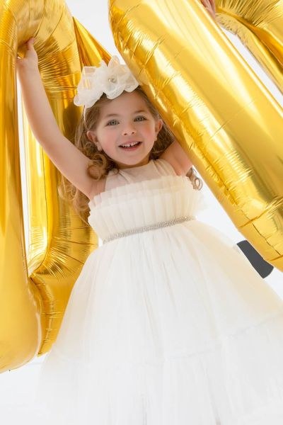 bbbbbbbbbbΒαπτιστικά ρούχα για κορίτσι Bambolino Adele