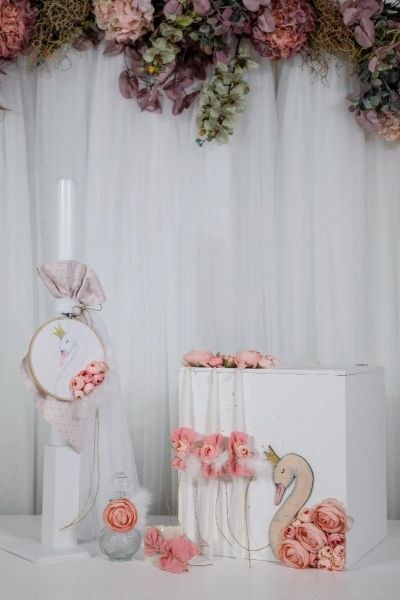 bbbbbbbbbbβαπτιστικά πακέτα για κορίτσι με κύκνο