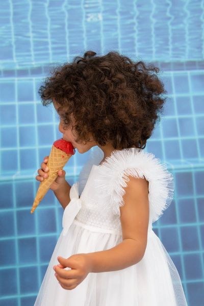 bbbbbbbbbbΒαπτιστικά ρούχα για κορίτσι Bambolino Poppy 