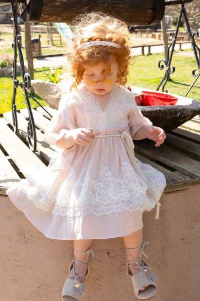 bbbbbbbbbbΒαπτιστικά ρούχα για κορίτσι Bambolino Erifili