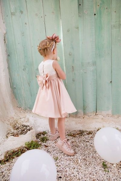 bbbbbbbbbbΒαπτιστικά ρούχα για κορίτσι Bambolino Rosa