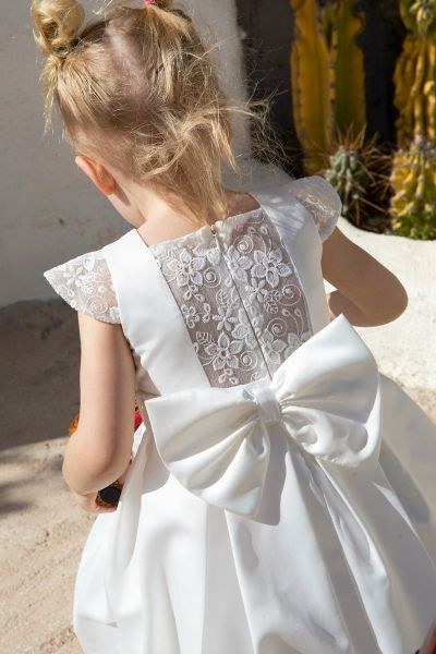 bbbbbbbbbbΒαπτιστικά ρούχα για κορίτσι Bambolino Malamo