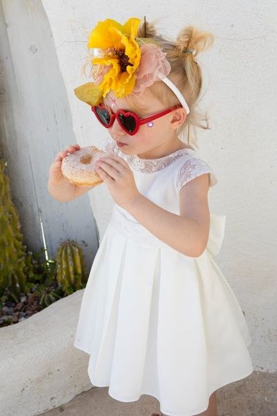 bbbbbbbbbbΒαπτιστικά ρούχα για κορίτσι Bambolino Malamo