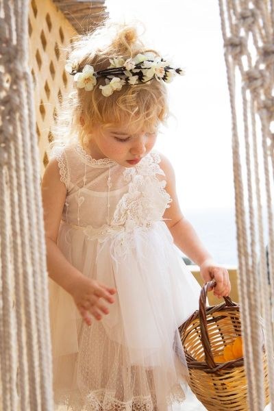 bbbbbbbbbbΒαπτιστικά ρούχα για κορίτσι Bambolino Teta