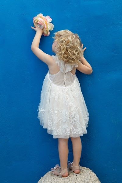 bbbbbbbbbbΒαπτιστικά ρούχα για κορίτσι Bambolino Nikolia