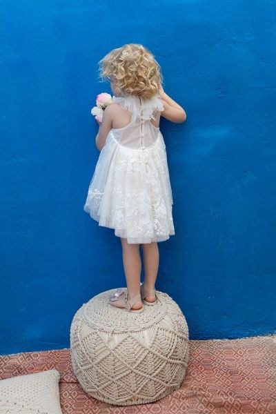 bbbbbbbbbbΒαπτιστικά ρούχα για κορίτσι Bambolino Nikolia