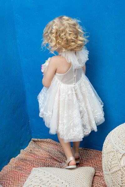 bbbbbbbbbbΒαπτιστικά ρούχα για κορίτσι Bambolino Nikolia