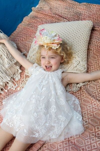 bbbbbbbbbbΒαπτιστικά ρούχα για κορίτσι Bambolino Nikolia