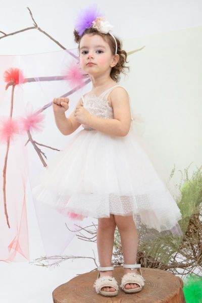 bbbbbbbbbbΒαπτιστικά ρούχα για κορίτσι Bambolino Tatiana