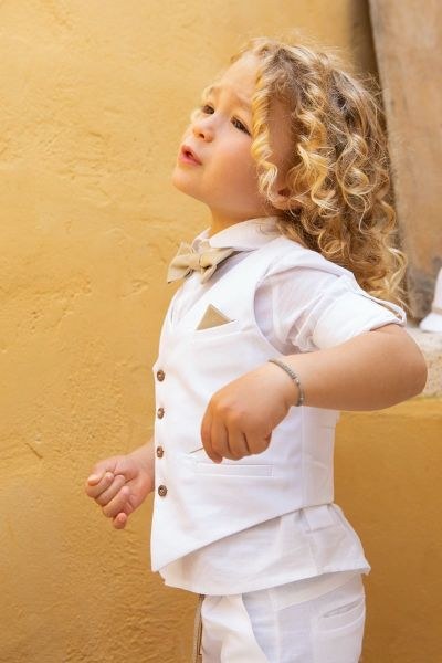 bbbbbbbbbbΒαπτιστικά ρούχα για αγόρι Bambolino Filippos