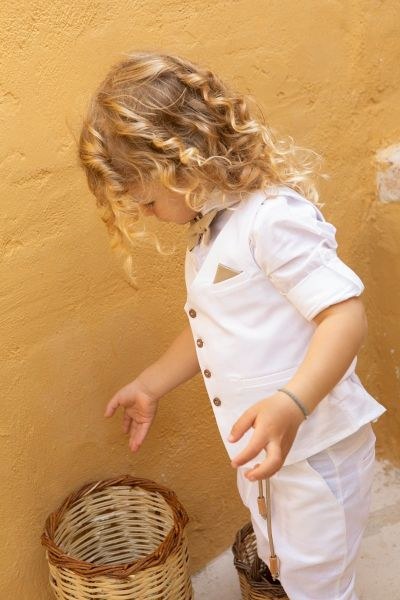 bbbbbbbbbbΒαπτιστικά ρούχα για αγόρι Bambolino Filippos