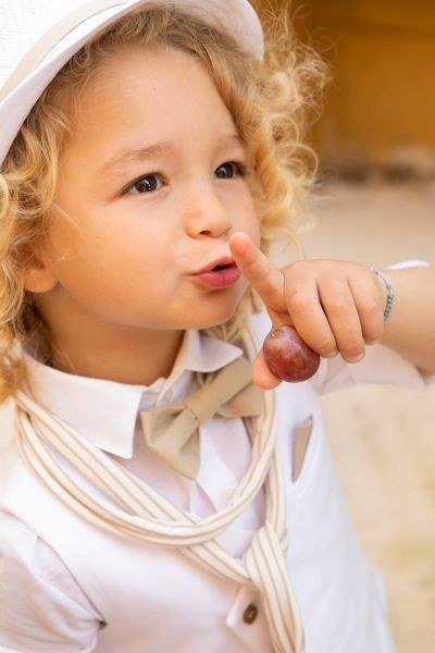 bbbbbbbbbbΒαπτιστικά ρούχα για αγόρι Bambolino Filippos