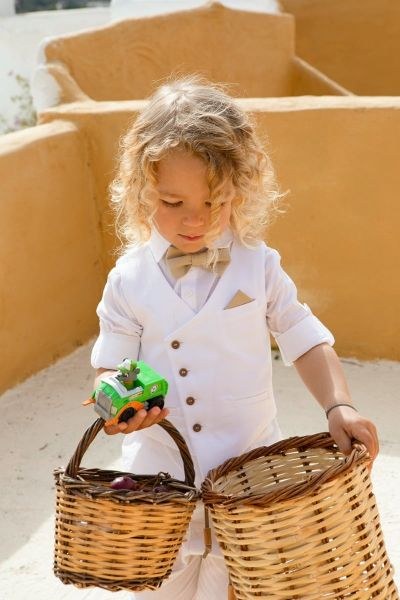 bbbbbbbbbbΒαπτιστικά ρούχα για αγόρι Bambolino Filippos