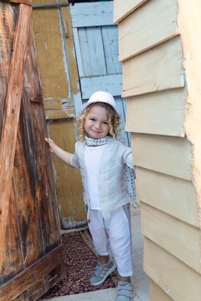 bbbbbbbbbbΒαπτιστικά ρούχα για αγόρι Bambolino Mozart