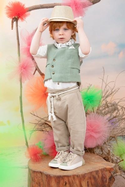 bbbbbbbbbbΒαπτιστικά ρούχα για αγόρι Bambolino Vegas 