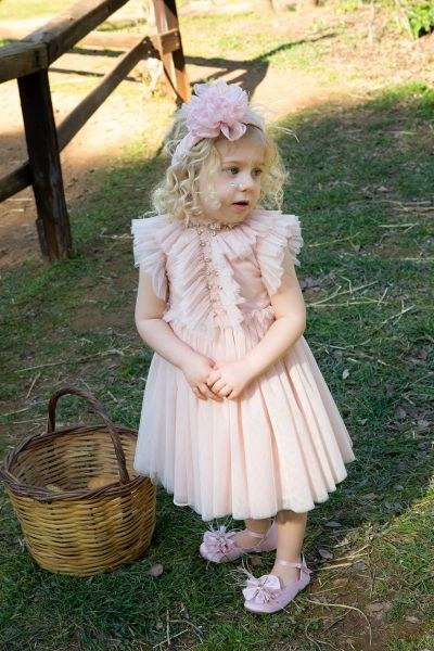 bbbbbbbbbbΒαπτιστικά ρούχα για κορίτσι Bambolino Rodanthi