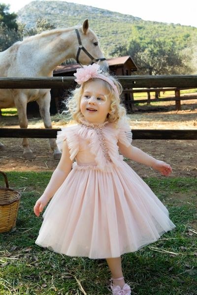 bbbbbbbbbbΒαπτιστικά ρούχα για κορίτσι Bambolino Rodanthi