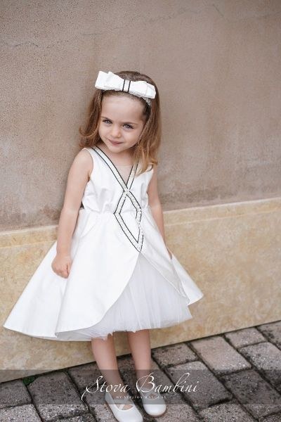 bbbbbbbbbbΒαπτιστικά ρούχα για κορίτσι Stova Bambini SS24 G21