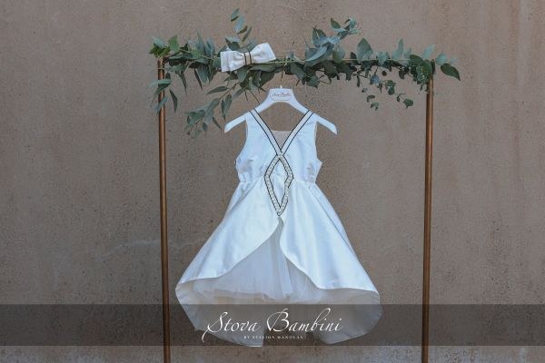 bbbbbbbbbbΒαπτιστικά ρούχα για κορίτσι Stova Bambini SS24 G21