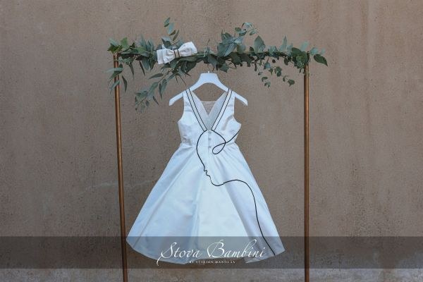 bbbbbbbbbbΒαπτιστικά ρούχα για κορίτσι Stova Bambini SS24 G21