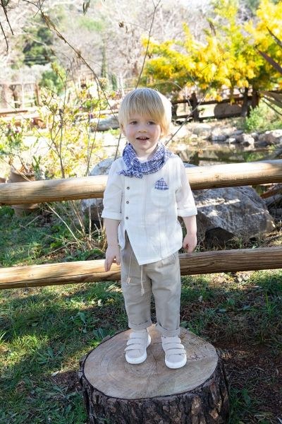 bbbbbbbbbbΒαπτιστικά ρούχα για αγόρι Bambolino Floyd